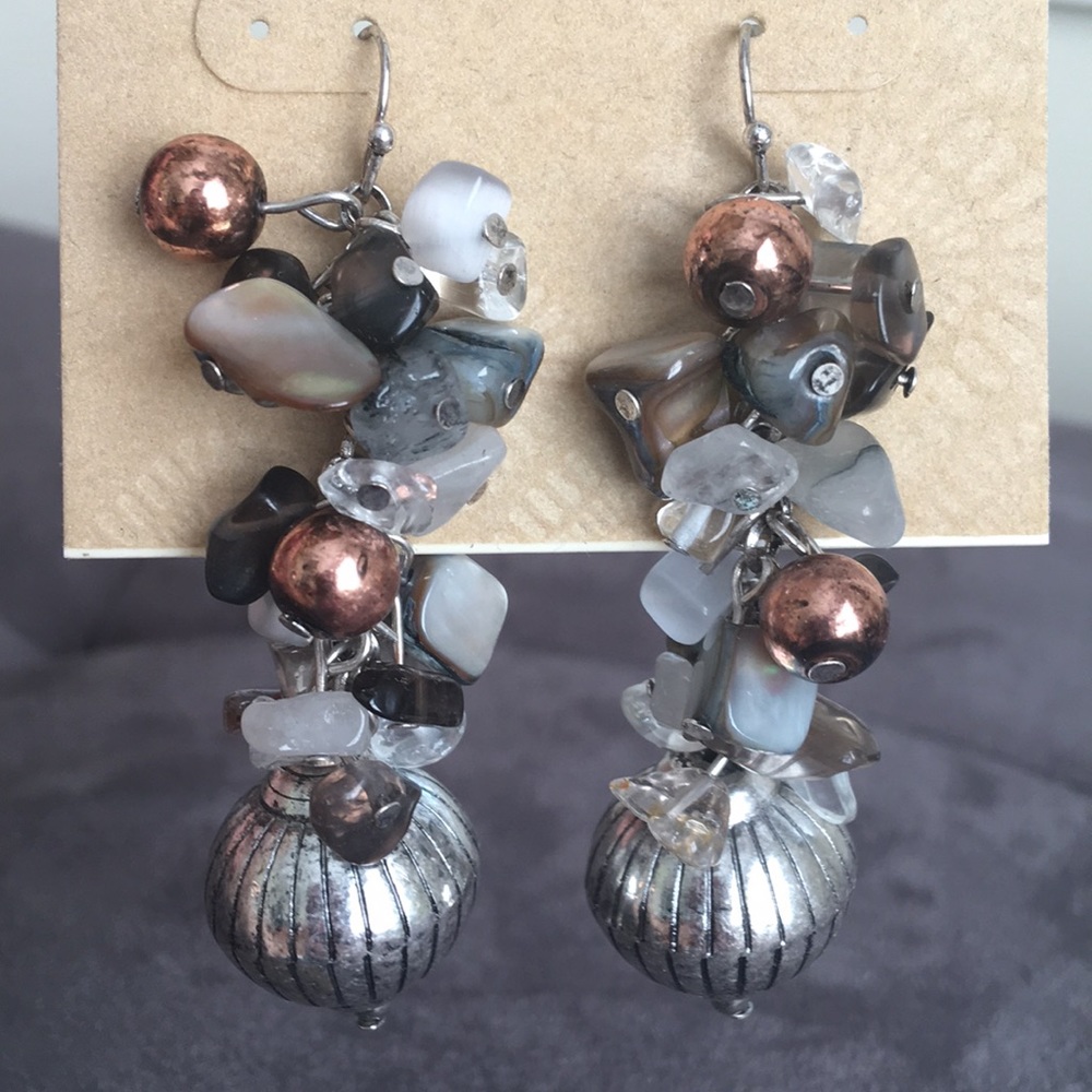 EL by Erica Lyons ~ Cluster Silhouette Earrings